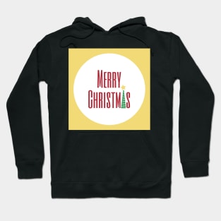 Merry Christmas typography Hoodie